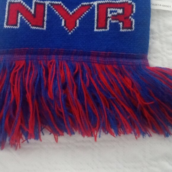 New York Rangers Knit Scarf NHL Unisex - Picture 5 of 6